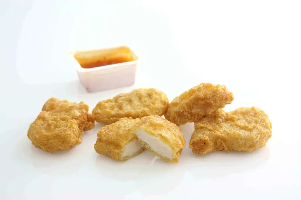 Can dogs eat chicken nuggets - dog ate chicken nugget