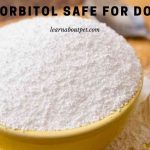 Is sorbitol safe for dogs